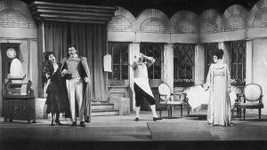  Szene aus der Uraufführung DIE KOMÖDIANTIN am 17. Juni 1970 im Landestheater Coburg Foto: Ilse Buhs, Berlin 