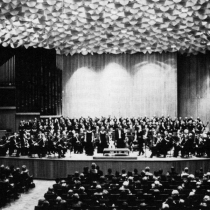Beethovenhalle am 9. Oktober 1965